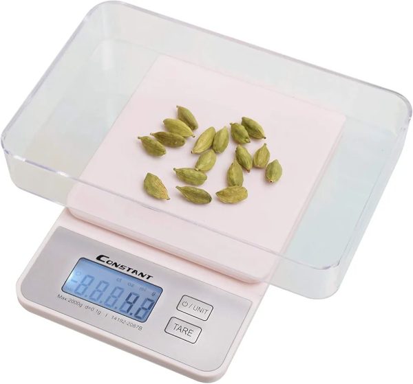 Constant Digital Slim Kitchen/Food/Baking Weighing Scale