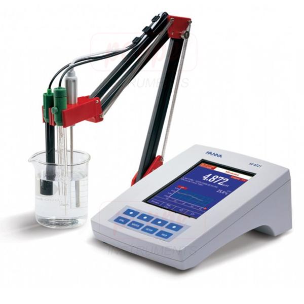 HI 4221: Bench pH/mV/T meter