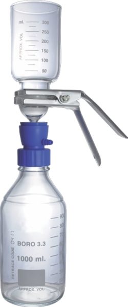 Glass filtration set for 47 mm membrane filter