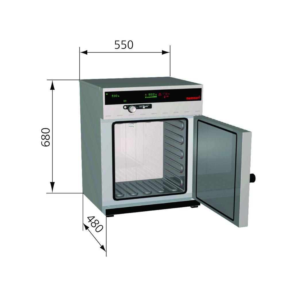 Memmert Universal Oven with Fan, 53L, 250 °C