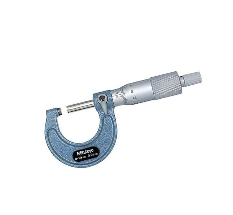 Outside Micrometer, 0-25mm / 0.01mm - Image 1