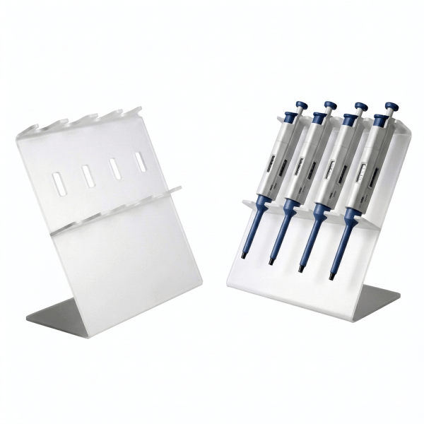Z-shaped pipette stand