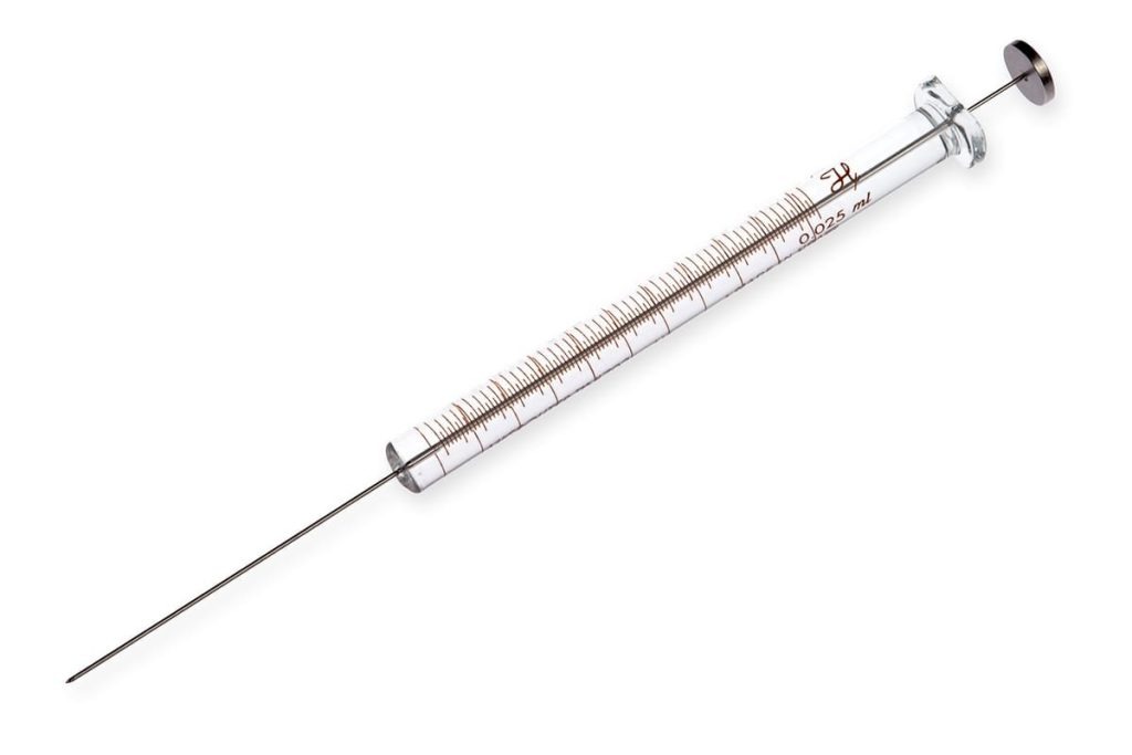 Hamiliton 25 µL, Microliter Syringe, Cemented Needle (N)