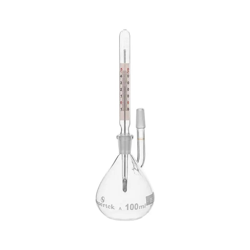 Pyknometer with Ground-in Thermometer, 50 ml - Image 1