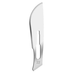 Carbon Steel Surgical Blade No. 22
