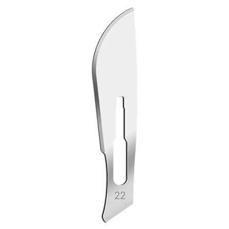 Carbon Steel Surgical Blade No. 22