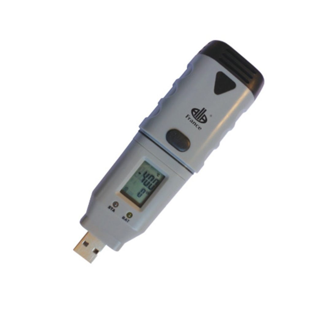 TEMPERATURE & HUMIDITY DATA LOGGER (Internal Sensor)