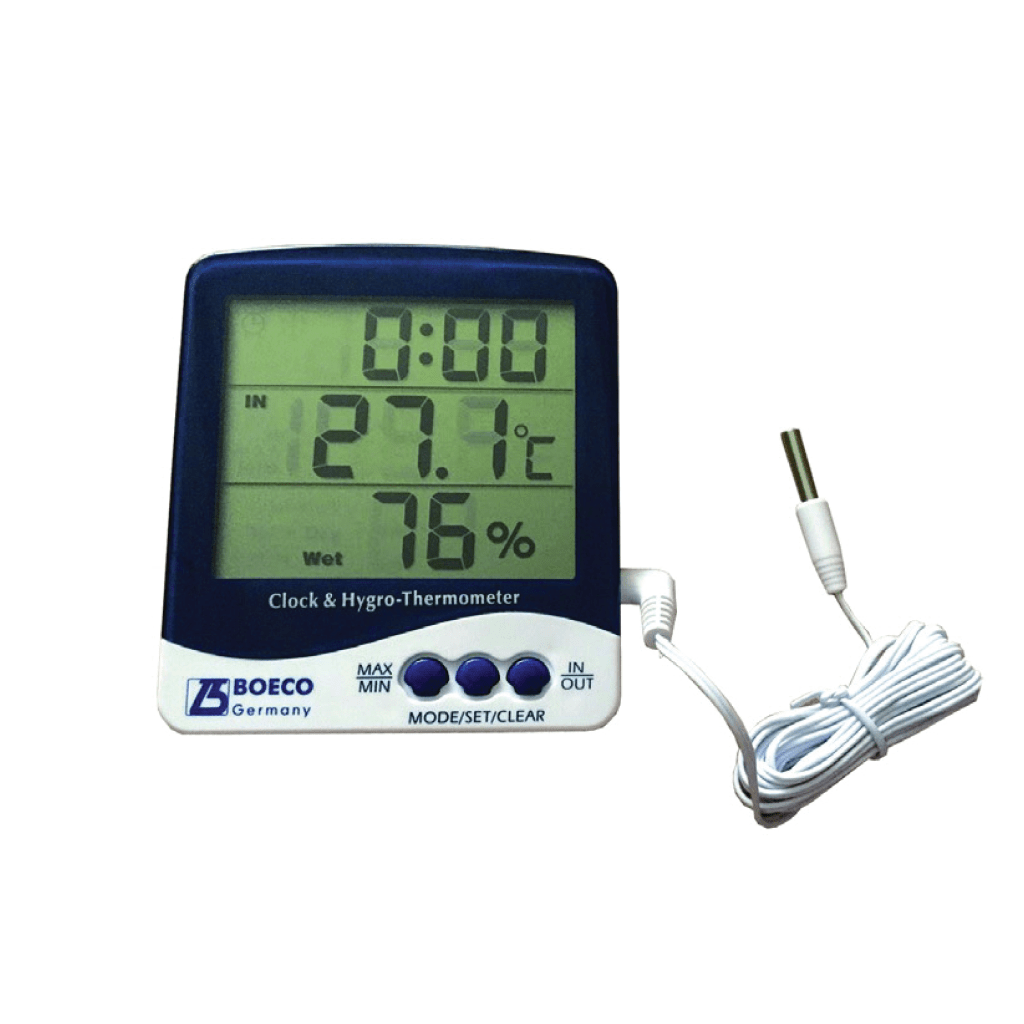 Digital Thermo-Hygrometer & Clock