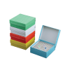 Multicolor Cardboard Stock Box, 100 Wells