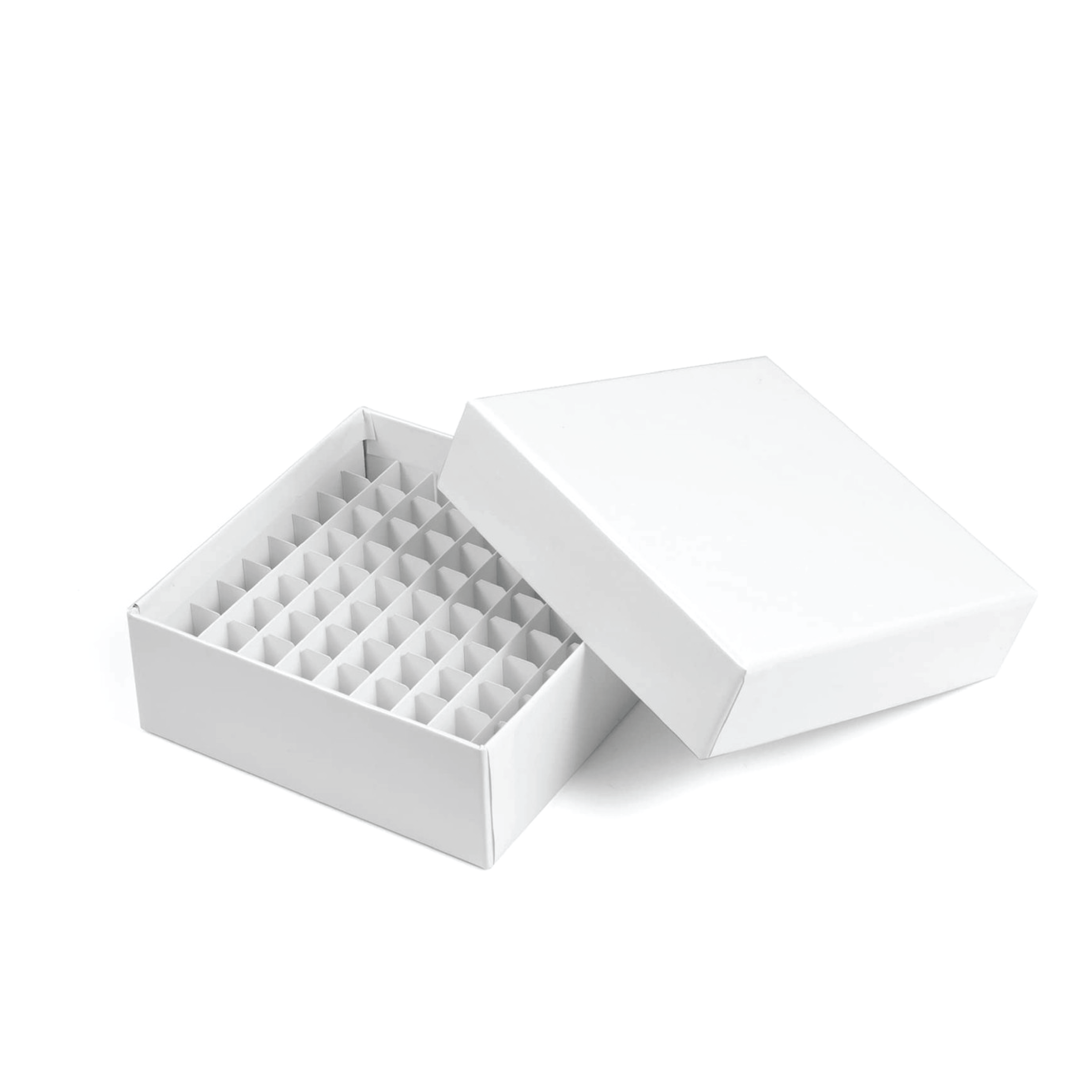 Single color Cardboard Stock Box, 100 Wells - Image 1