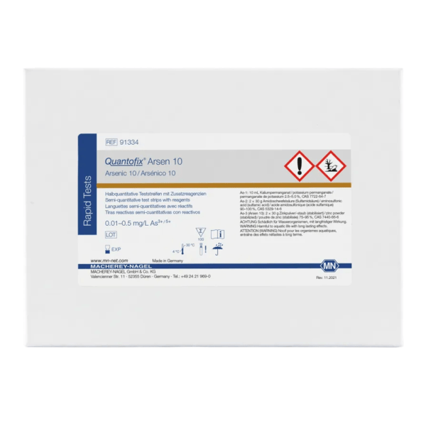 Semi-quantitative test strips QUANTOFIX Arsenic 10