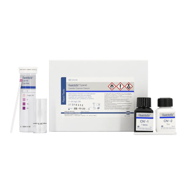 Semi-quantitative test strips QUANTOFIX Cyanide