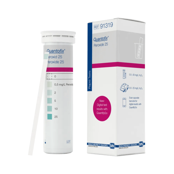 Semi-quantitative test strips QUANTOFIX Peroxide 25