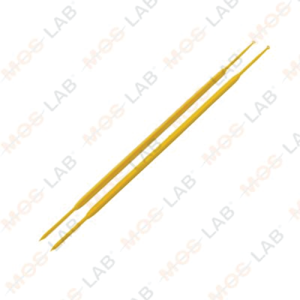 Inoculating Loops, 1 μL, Yellow, Sterile