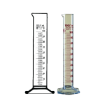 Measuring Cylinder - Hexagonal Glass Base, Cl. A, - 10 MLS