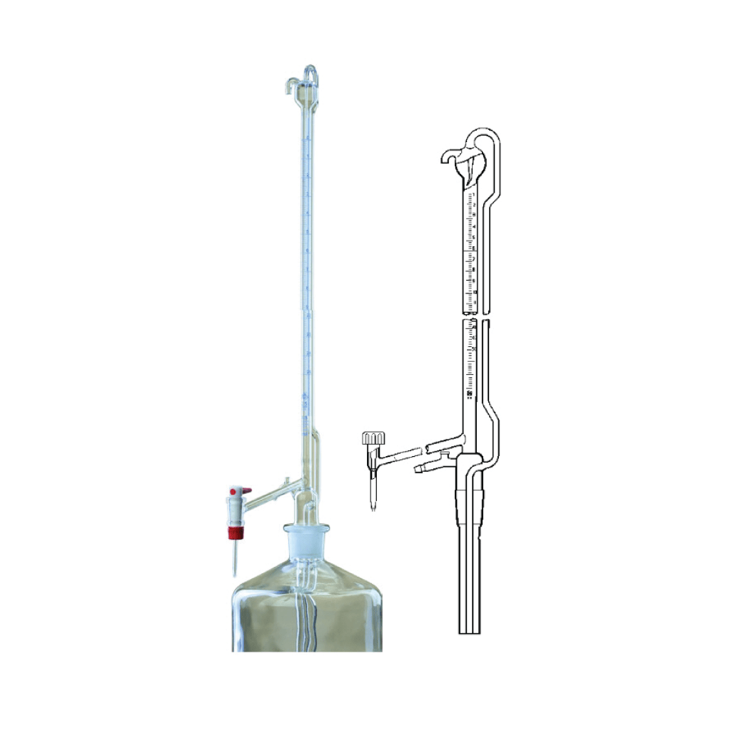 Automatic Burettes acc. to Pellet with PTFE Key