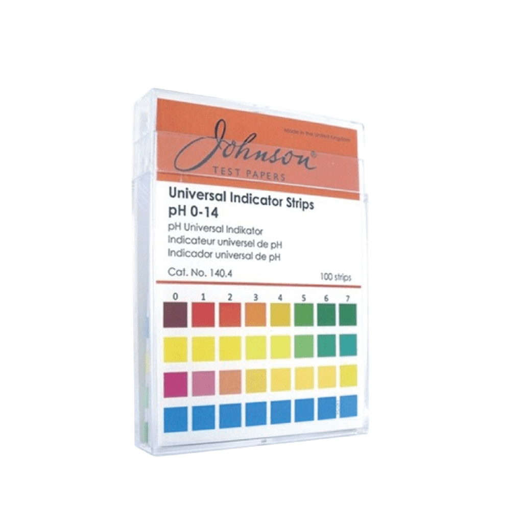 Universal Indicator Strips pH 0-14 (100 Strips)