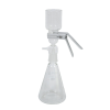 Filtration unit for 47-50 mm membrane filter with vacuum-resistant flask, capacity 1 litre