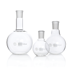 QUICKFIT® Flasks Flat Bottom, short neck, with standard ground joint - 250 MLS