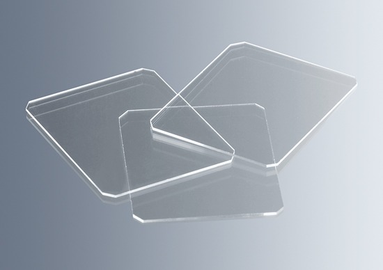 Cover glasses 0.4 mm for counting chambers and haemacytometers, 20 x 26 mm