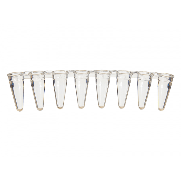 8-Strip PCR Tubes, 0.2 ml