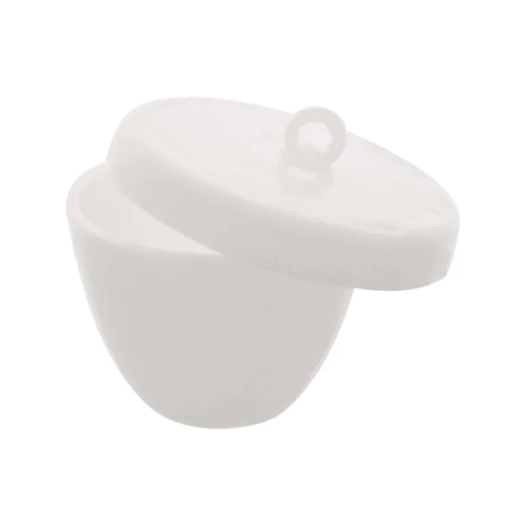 Silica Crucible with Lid 50 ml (57 x 37 mm)