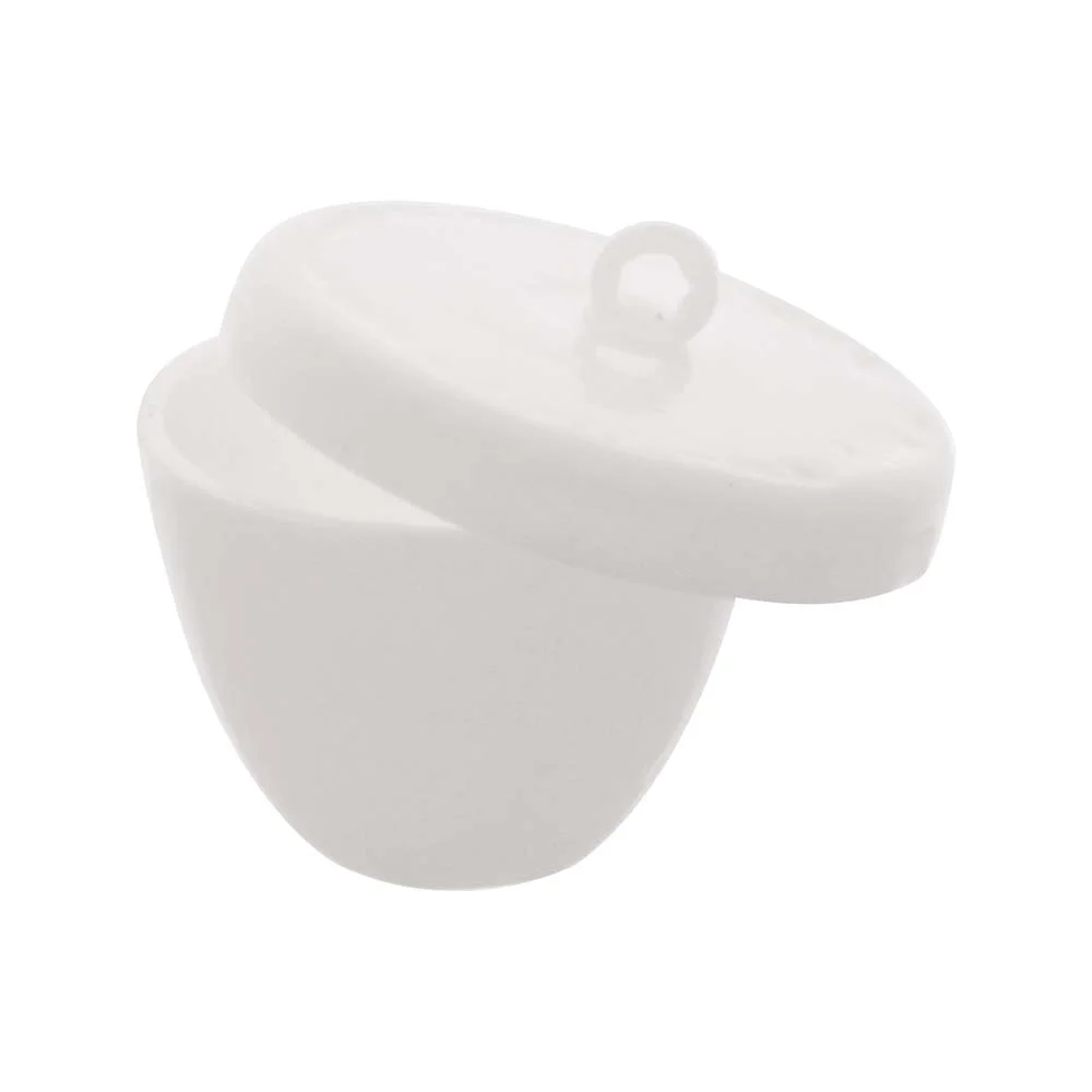 Silica Crucible with Lid 50 ml (57 x 37 mm)