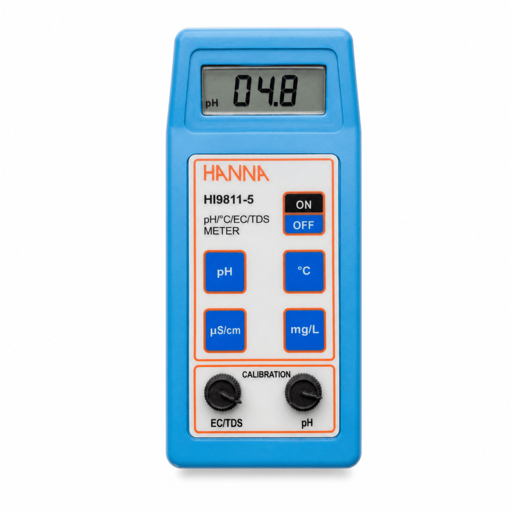 HI9811-5 pH/TDS/EC Temprature Meter