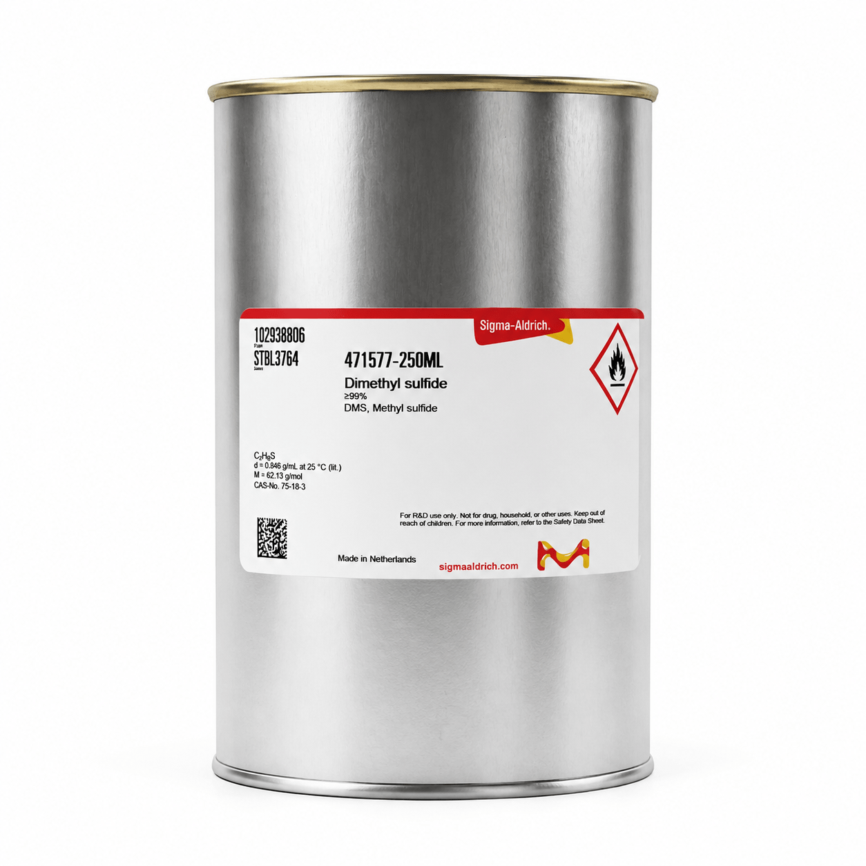 Dimethyl sulfide ≥99% - Image 1