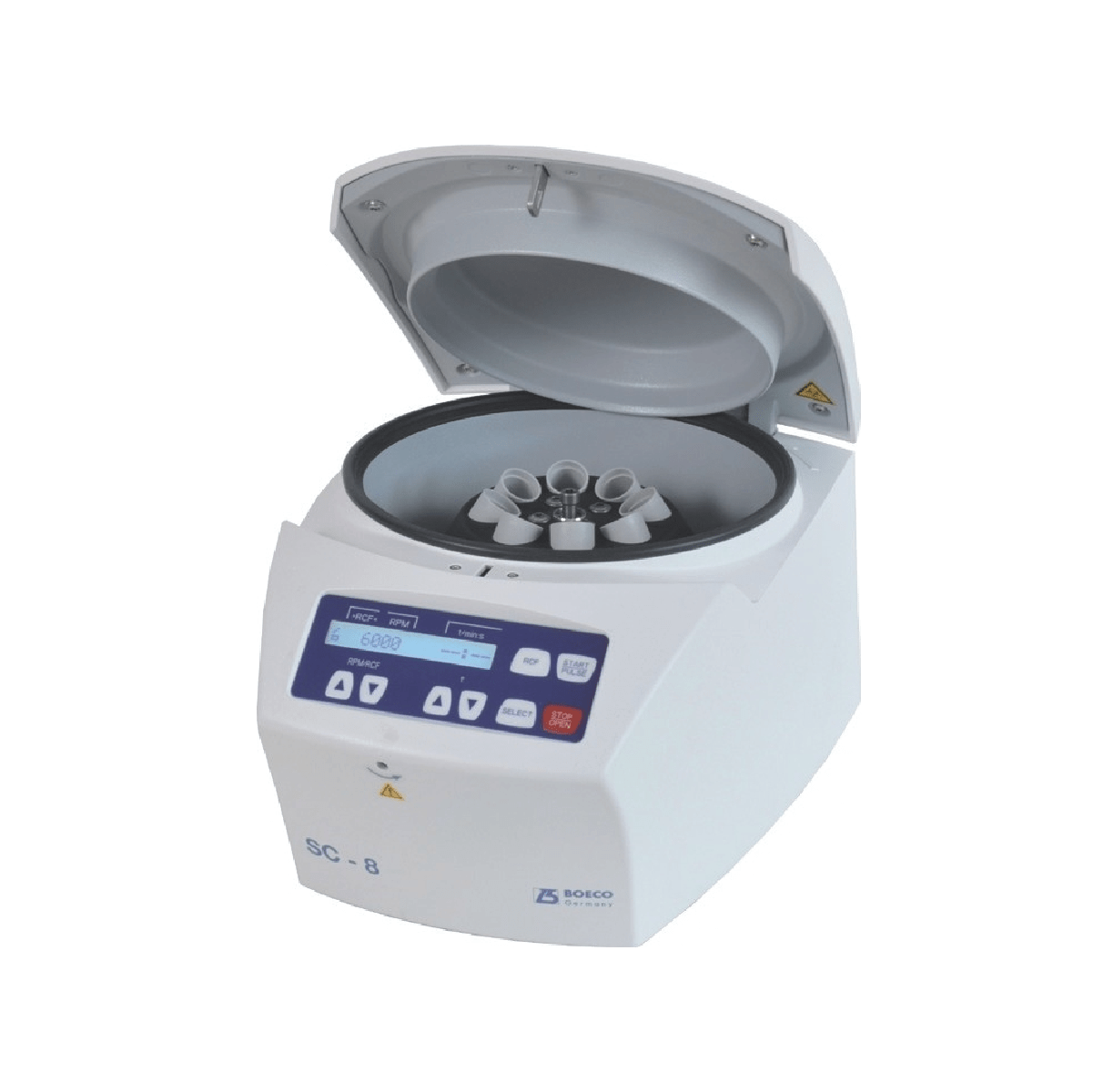 BOECO SC-8 Centrifuge with 8-place angle rotor, 6000 rpm - Image 1