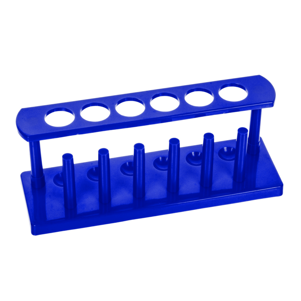 Test Tube Rack, PP, 25mm x 6 Holes
