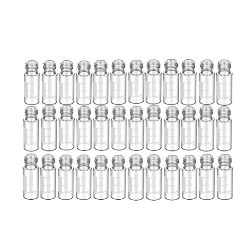 2ml Clear Vials  with writing area, 9-425, Screw top