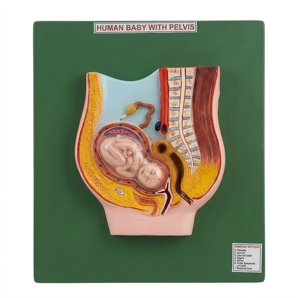 Human Baby with Pelvis