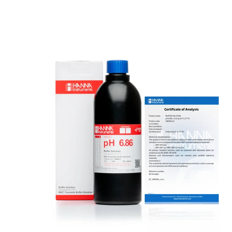 FDA-approved pH 6.86 Standard Solution
